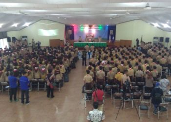 408 Pramuka Seluruh Indonesia Ikuti Kemah Penguatan Karakter