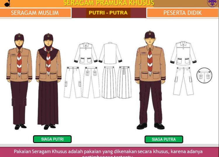 Seragam Pramuka Pramuka DIY