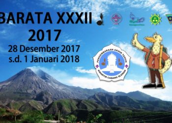 Pengembaraan Akhir Tahun Kwarcab Sleman (Barata) 2017