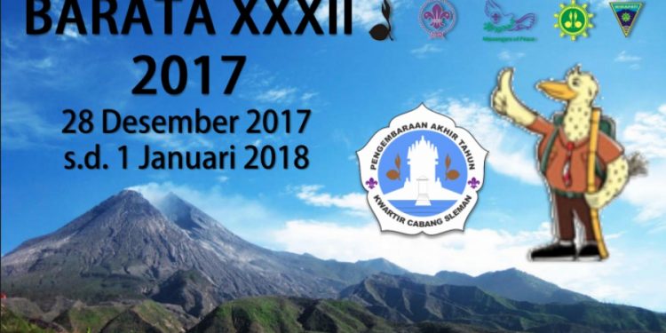 Pengembaraan Akhir Tahun Kwarcab Sleman (Barata) 2017