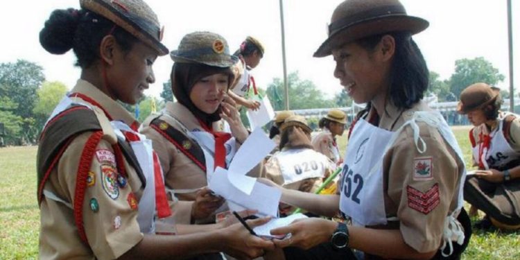 Pramuka Gelar Lomba Tingkat V Nasional di Cibubur