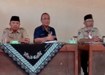 Kwartir Cabang Bantul Kunjungi Pembinaan Kwartir Ranting Bambanglipuro