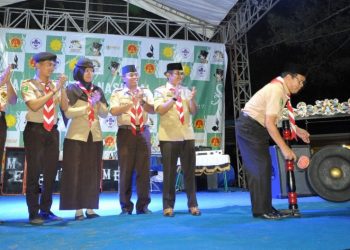 Perkemahan Pramuka Putri Tingkat Nasional (Perkempinas) III 2017 Resmi Ditutup