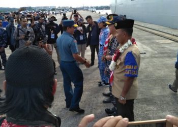 Peserta Pelantara VII Sail Sabang 2017 Disambut Danlantamal IV Tanjungpinang