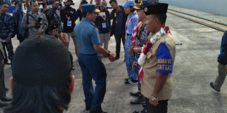 Peserta Pelantara VII Sail Sabang 2017 Disambut Danlantamal IV Tanjungpinang
