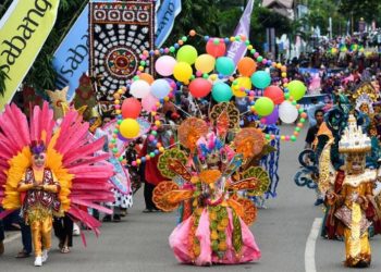 Peserta Pelantara VII Sail Sabang 2017 Telah Sampai di Sabang dan Ikuti Kirab Budaya