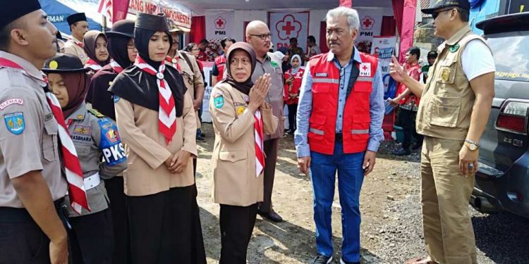 FOTO : Kunjungan Tim Kwarda DIY di Posko Tempel dan Posko Prambanan