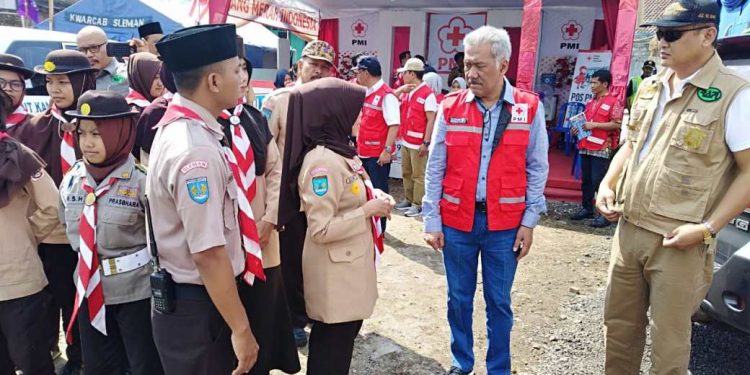 FOTO : Kunjungan Tim Kwarda DIY di Posko Tempel dan Posko Prambanan