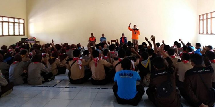 FOTO : Kegiatan Panggilan Darurat Pramuka Peduli Kwarcab Sleman