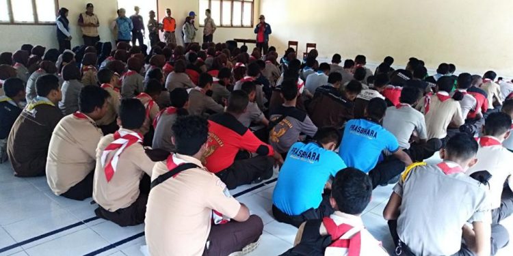 FOTO : Kegiatan Panggilan Darurat Pramuka Peduli Kwarcab Sleman
