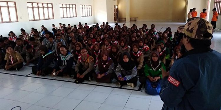 FOTO : Kegiatan Panggilan Darurat Pramuka Peduli Kwarcab Sleman