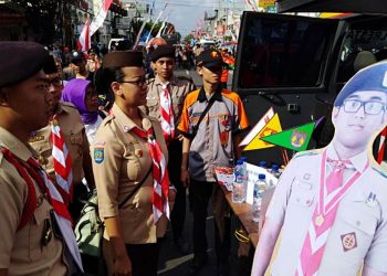 Foto : Kak GKR Mangkubumi dalam Agenda Hari Pramuka ke-57 CFD Toegoe Jogja Festival
