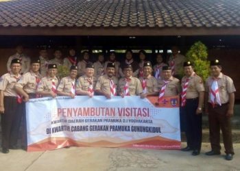 Foto : Kunjungan Kwarda ke Kwarcab Gunungkidul