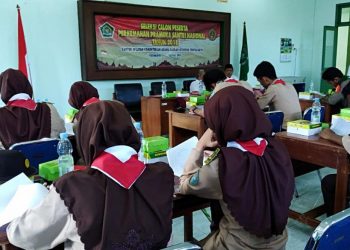 Kemenag DIY Bersama Tim Kwarda  Menggelar Seleksi Calon Peserta Perkemahan Pramuka Santri Nusantara V 2018