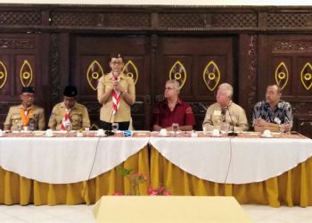 Kwarda DIY Menyambut Kunjungan Rombongan dari Kaledonia Baru di Kraton Yogyakarta