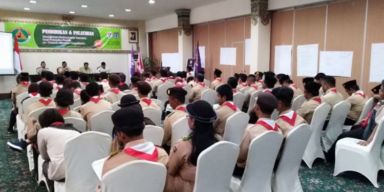 Kwarda DIY Selenggarakan Diklat Manajemen Kedaruratan Bencana bagi Pramuka Peduli se-Yogyakarta