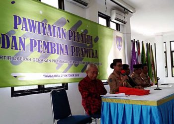 FOTO – Pawiyatan Pelatih dan Pembina Pramuka tentang Keistimewaan Yogyakarta