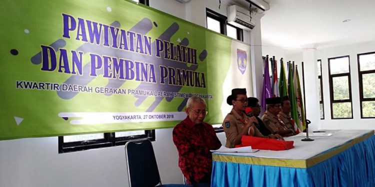 FOTO – Pawiyatan Pelatih dan Pembina Pramuka tentang Keistimewaan Yogyakarta