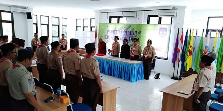 FOTO – Pawiyatan Pelatih dan Pembina Pramuka tentang Keistimewaan Yogyakarta