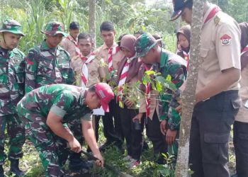 Aksi Penghijauan Saka Wira Kartika Sleman
