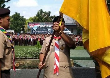 Penyerahan Tunggul Perjalanan Membuka Pertapa Wiradaya XXXII