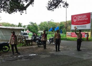 Puluhan Anggota Pramuka Gunungkidul Ikuti Karya Bakti Natal 2018
