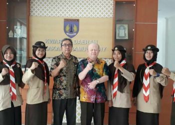 Agendakan Kegiatan PIMR VIII, Pramuka UNY  Audiensi dengan Pimpinan Kwarda DIY