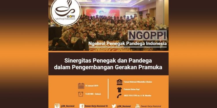 Dewan Kerja Nasional Ajak Pramuka Penegak Pandega Indonesia Ngoppi Bareng