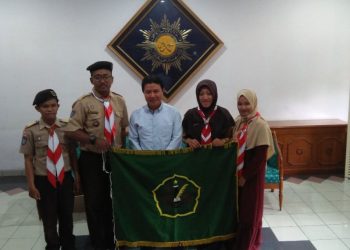 Pelepasan Anggota Pramuka UMY Menuju Rover Scout 100th National Moot Thailand 2019