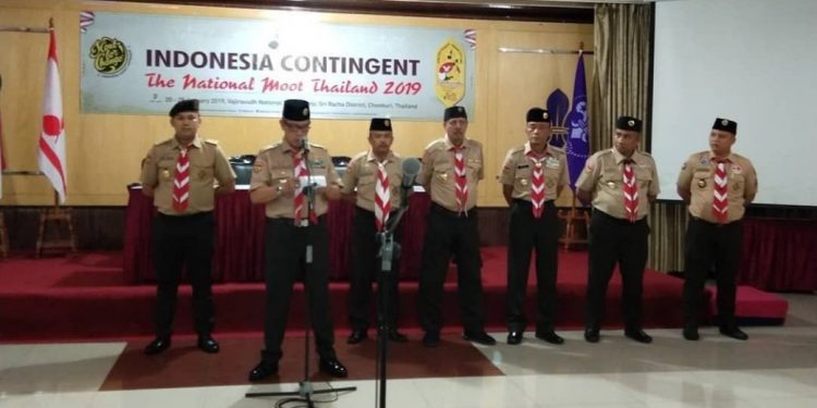 Inilah Pesan Ka Kwarnas kepada Kontingen Indonesia peserta National Moot Thailand 2019