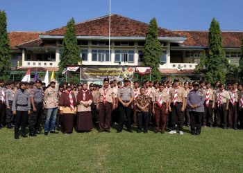 Saka Bhayangkara Kwarran Seyegan Menggelar Diksar dan Penempuhan Brevet Gelombang VIII