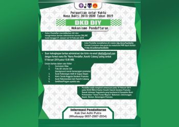 Jadilah Bagian dari DKD DIY sebagai Pengurus Antar Waktu Tahun 2019