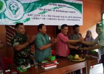 Sanggar Baru Saka Bakti Husada Kwarcab Kota Yogyakarta Diresmikan oleh Kak dr. Tri Mardoyo