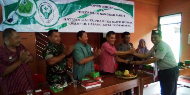 Sanggar Baru Saka Bakti Husada Kwarcab Kota Yogyakarta Diresmikan oleh Kak dr. Tri Mardoyo