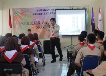 Pramuka Peduli Kwarcab Bantul Ikuti Diklat Dasar Penanggulangan Bencana Selama Dua Hari