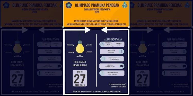 Pramuka IST AKPRIND Gelar Olimpiade Pramuka Penegak se-DIY Tahun 2019