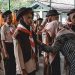 Suasana Pelantikan Penggalang Ramu di Pangkalan MTs Negeri 4 Bantul