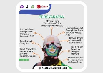 Open Recruitment Saka Kalpataru Sleman Tahun 2019