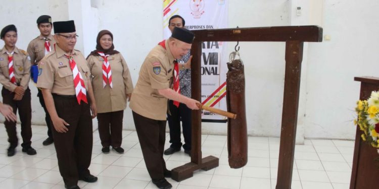 PIMR VIII Tingkat Nasional Pramuka UNY tahun 2019 Resmi Dibuka