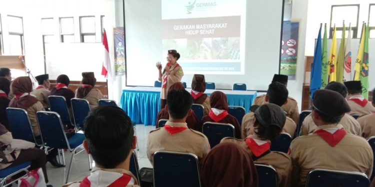 Pembina Pramuka Penegak Pandega se-DIY Ikuti Sosialisasi Germas