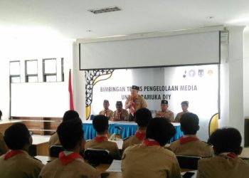 Wakabinamuda Kwarda DIY Buka Bimtek Pengelolaan Media untuk Pramuka DIY