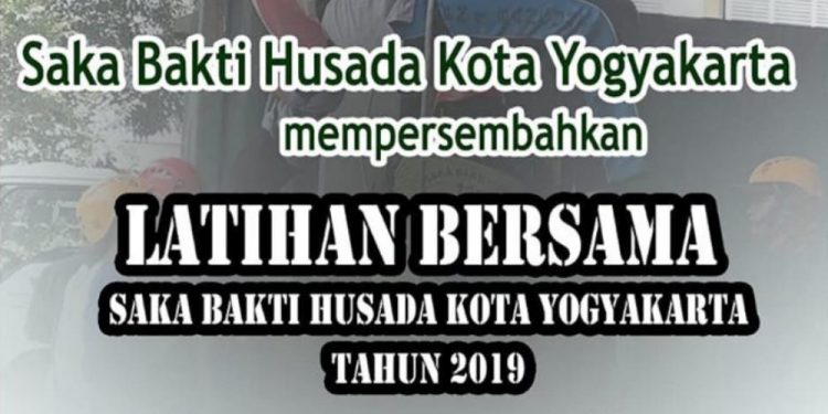 Latihan Bersama Saka Bakti Husada Kota Yogyakarta