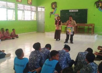 Pramuka Peserta EDT 2019 Sosialisasikan Kesiapsiagaan Hadapi Bencana di Gunungkidul