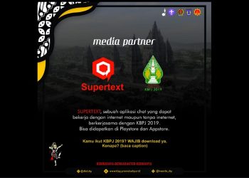 Aplikasi Supertext, Saluran Komunikasi Resmi KBPJ 2019