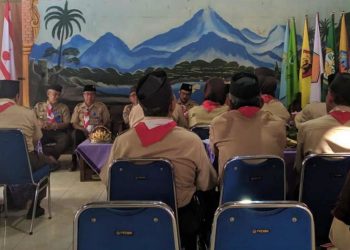 Kunjungan Kwarcab Sebagai Bentuk Koordinasi dan Penyampaian Informasi Kegiatan Kepramukaan