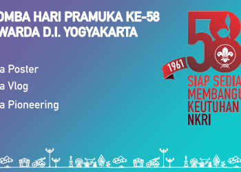 Ikuti Lomba Poster, Vlog, dan Pioneering Dalam Rangka Hari Pramuka ke-58 Kwarda DIY