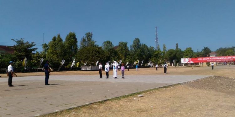 Sejumlah Persiapan Panitia Apel Hari Pramuka ke-58 Kwarda DIY