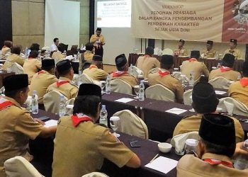 Waka Pusdiklat Kwarda DIY Ikuti Workshop Pedoman Pramuka Prasiaga