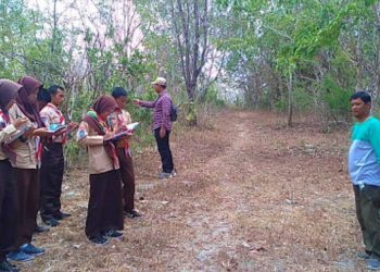 Saka Wanabakti Kwarcab Gunungkidul Observasi di Stasiun Flora Fauna (SFF) Bunder