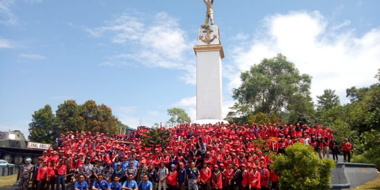 Peserta Pelantara IX 2019 Ikuti Wisata Sejarah dan Kirab Kota di Sibolga